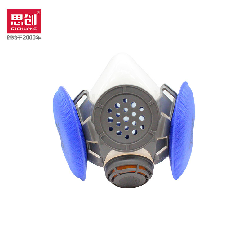 ST-M50G-3A硅胶双滤防尘半面罩