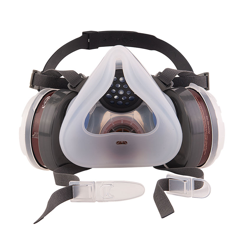 ST-M50G-1B硅胶双盒防尘防毒面具